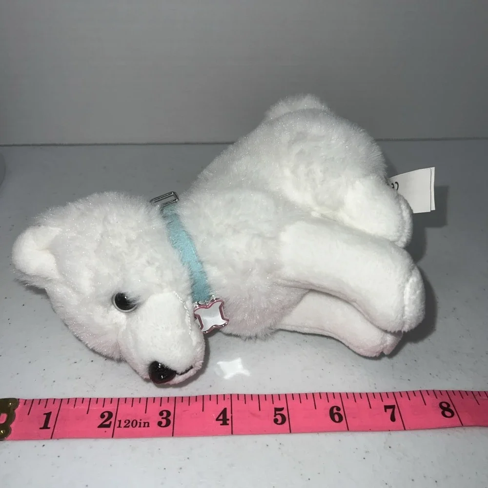 Our Generation Cassie Doll Replacement Puppy White Samoyed‎ Plush Puppy Dog 7